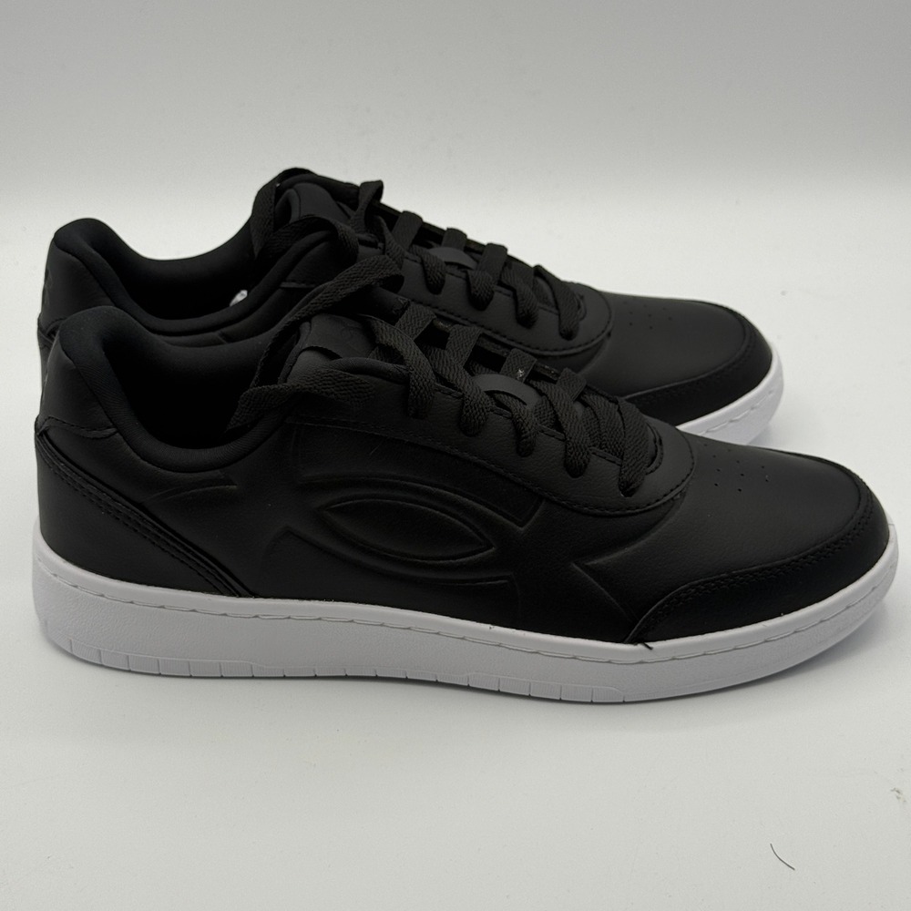 Under Armour UA Tempo Shoes Mens Size 8 Black White Casual 6005795-001
